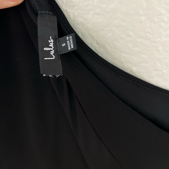 NWOT Modern Attraction Black One-Shoulder Bodycon Midi Dress - Picture 9 of 9